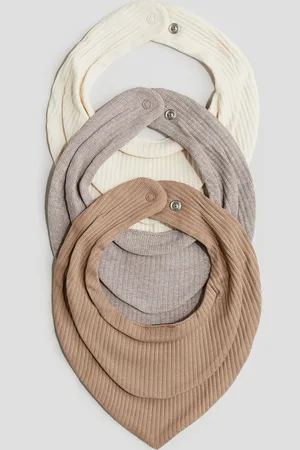 H&M H&M - 3-pack ribbed triangular scarves