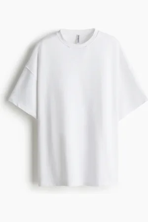 H&M Oversized short-sleeved sweatshirt