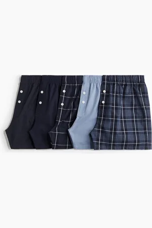 H&M H&M - 5-pack woven cotton boxer shorts