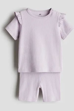 H&M H&M - 2-piece ribbed cotton set