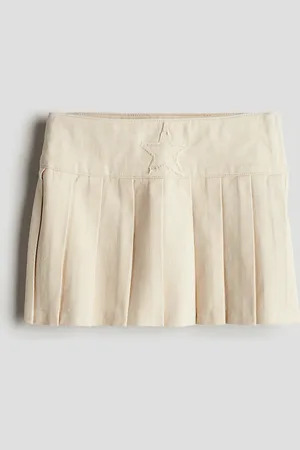 H&M H&M - Pleated twill skirt