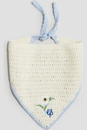 H&M H&M - Embroidery-detail head scarf