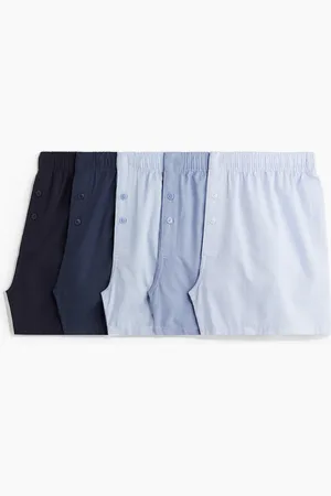 H&M H&M - 5-pack woven cotton boxer shorts