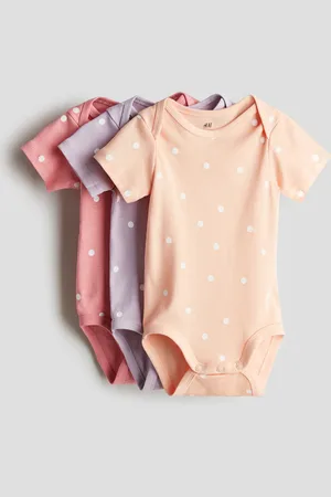 H&M H&M - 3-pack cotton bodysuits
