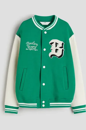 H&M H&M - Motif-detail baseball jacket