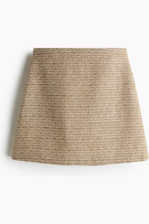 H&M H&M - Bouclé mini skirt