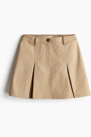 H&M H&M - Pleated twill skirt