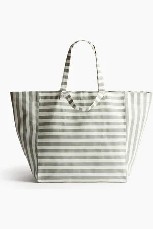 H&M H&M - Cotton canvas beach bag