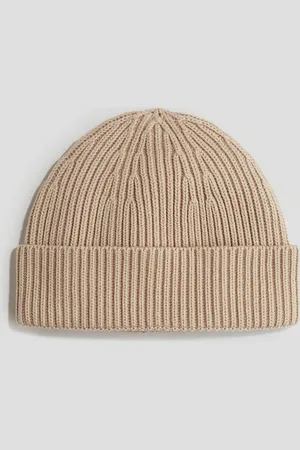 H&M H&M - Rib-knit cotton beanie
