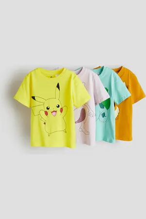 H&M H&M - 4-pack printed T-shirts