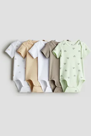 H&M H&M - 5-pack cotton bodysuits