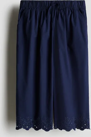 H&M H&M - Broderie anglaise cropped trousers