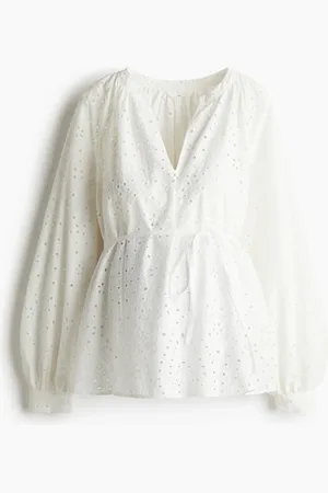 H&M H&M - MAMA Before & After Broderie anglaise blouse