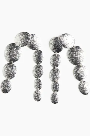 H&M H&M - Metal-disc pendant earrings
