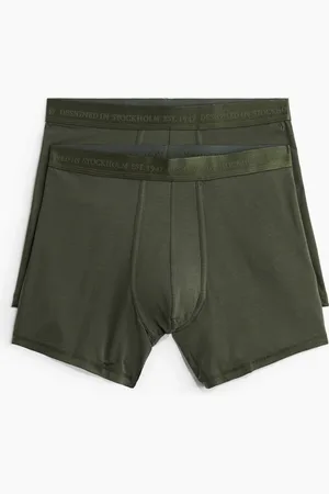 H&M H&M - 2-pack mid trunks with Lycra®