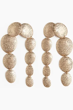 H&M H&M - Metal-disc pendant earrings