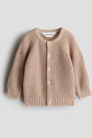 H&M H&M - Patent-knit cotton cardigan