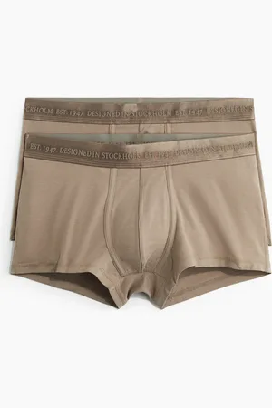 H&M H&M - 2-pack low-rise short trunks with Lycra®