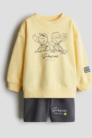 H&M H&M - 2-piece printed sweatshirt set