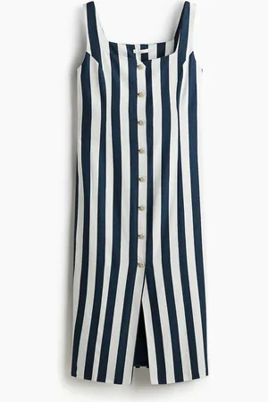 H&M H&M - Linen-blend midi dress