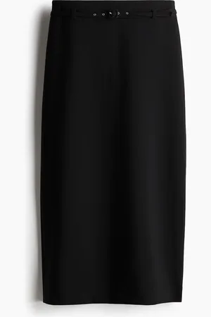 H&M H&M - Belted pencil skirt