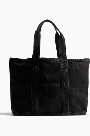 H&M H&M - Washed-look denim shopper