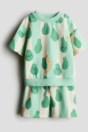 H&M H&M - 2-piece printed sweatshirt set