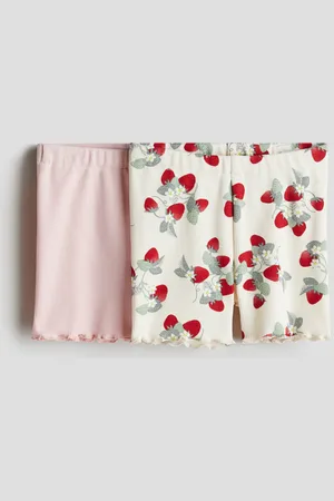 H&M H&M - 2-pack ribbed cycling shorts