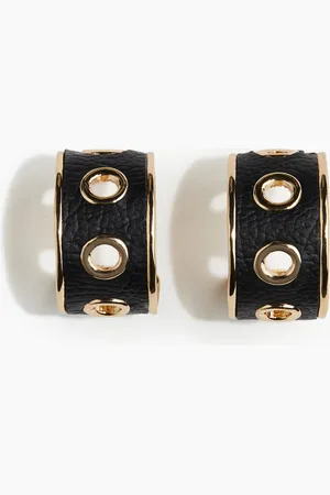 H&M H&M - Coated hoop earrings