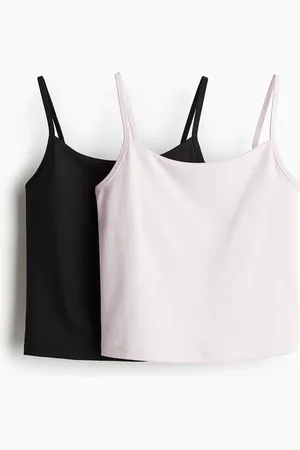 H&M H&M - 2-pack integral-top sports tops with DryMove™
