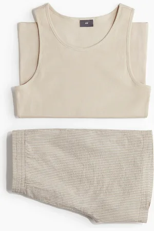 H&M H&M - Pyjama vest top and shorts
