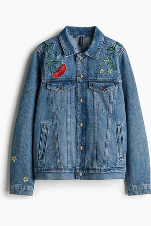 H&M H&M - Embroidered denim jacket