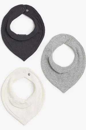 H&M H&M - 3-pack ribbed triangular scarves