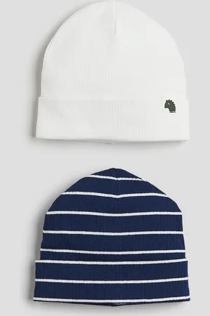 H&M H&M - 2-pack ribbed beanies