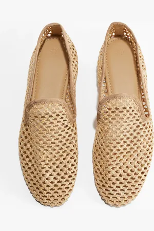 H&M Straw loafers