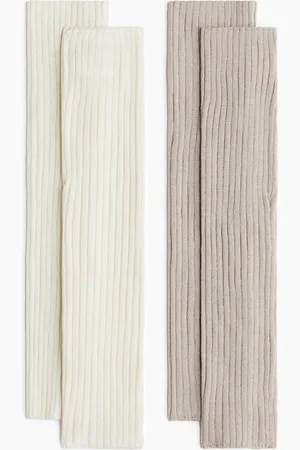 H&M H&M - 2-pack rib-knit leg warmers