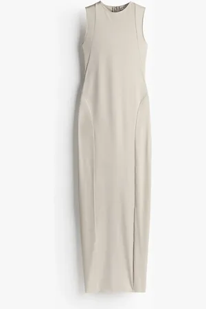 H&M H&M - Sheer-section bodycon dress