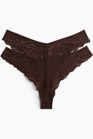 H&M H&M - 2-pack lace Brazilian briefs