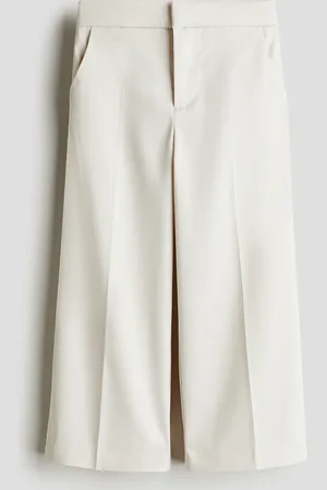 H&M H&M - Wide-leg twill trousers