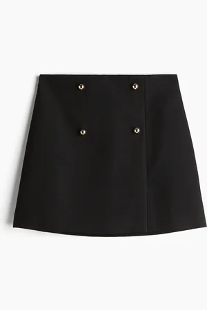 H&M H&M - Button-front mini skirt