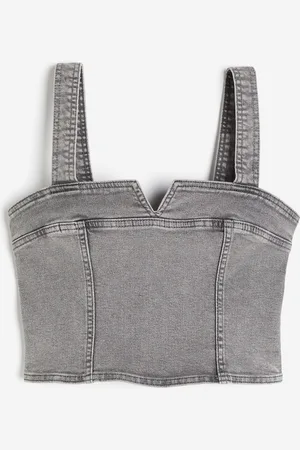 H&M H&M - Denim corset top