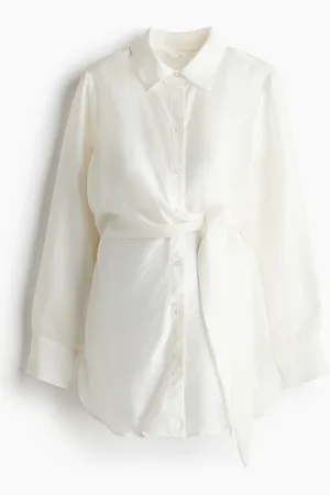H&M H&M - MAMA Before & After Tie-detail shirt