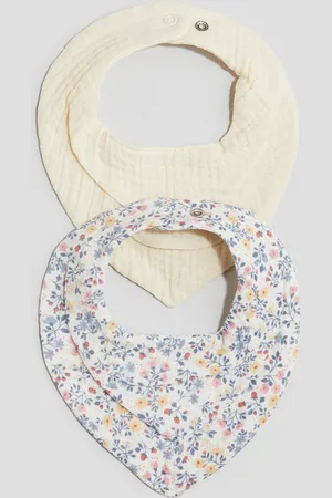 H&M H&M - 2-pack triangular muslin scarves