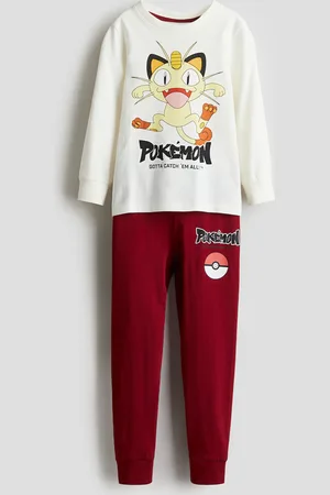 H&M H&M - Printed cotton jersey pyjamas