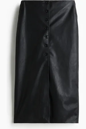 H&M H&M - Coated pencil skirt