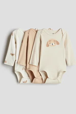 H&M H&M - 3-pack printed jersey bodysuits