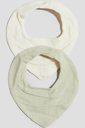 H&M H&M - 2-pack triangular muslin scarves