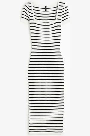 H&M H&M - Rib-knit midi dress