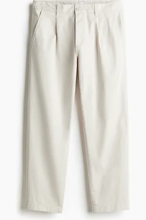 H&M H&M - Regular Fit Cropped cotton chinos