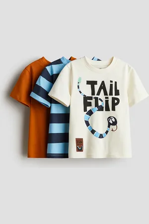 H&M H&M - 3-pack printed T-shirts